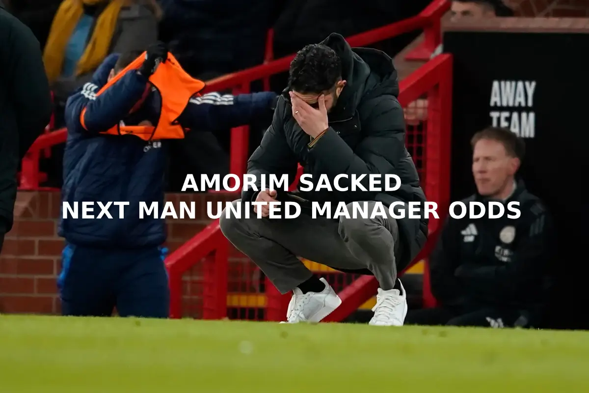 Amorim Sacked: Next Man United Manager Odds