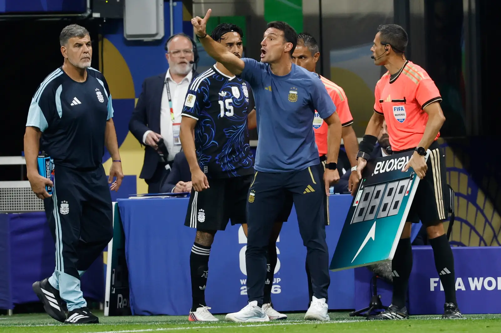 Argentina Head Coach Lionel Scaloni