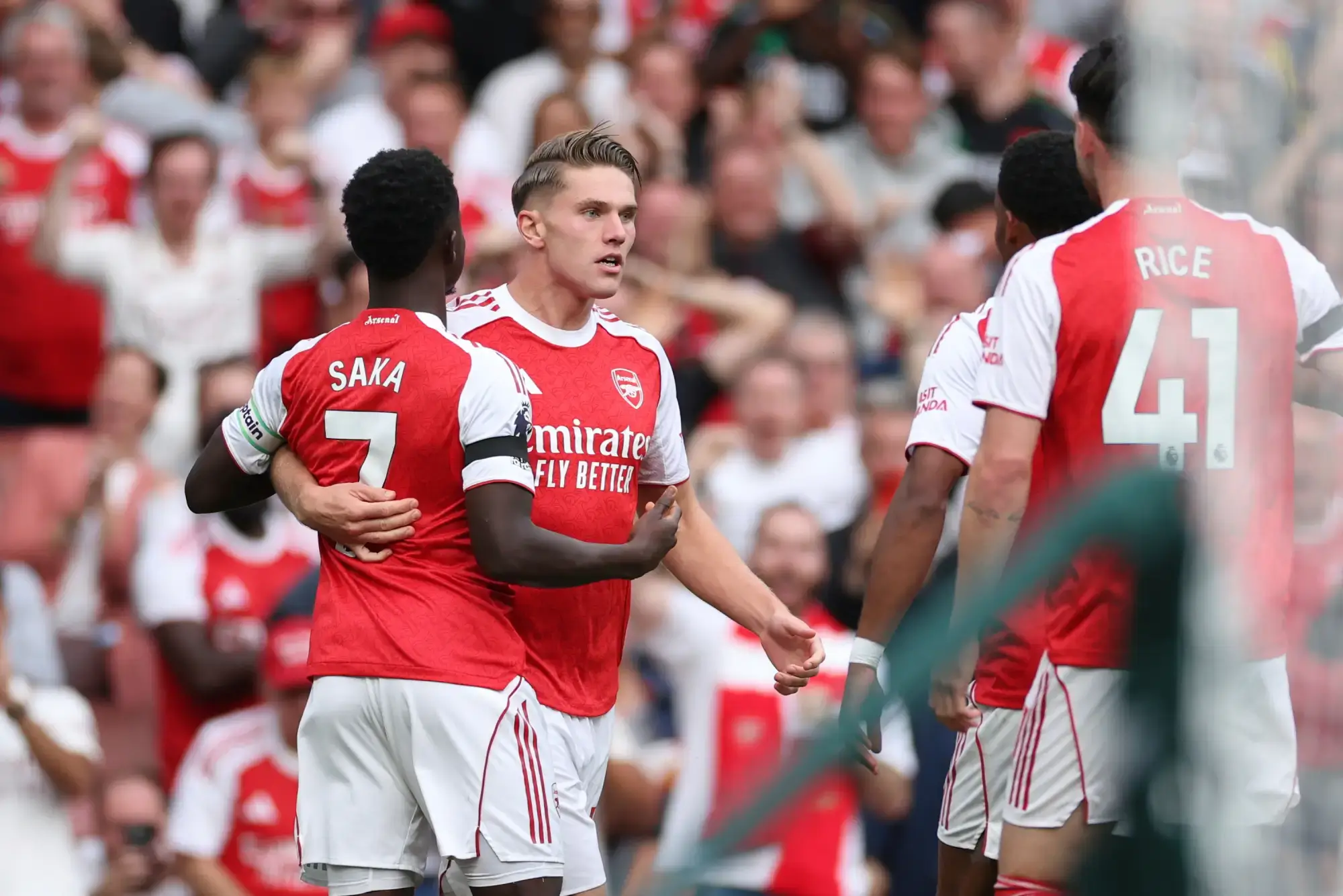 Arsenal players