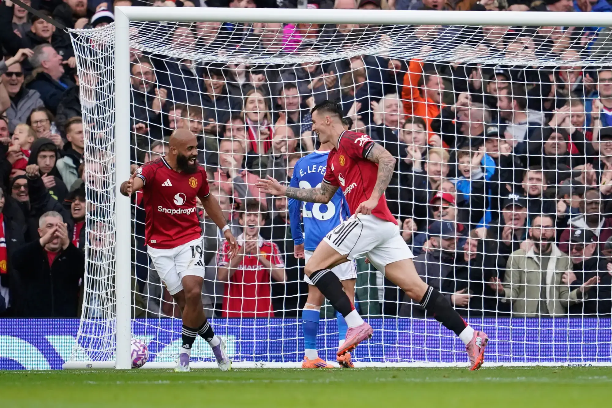 Benjamin Sesko and Bryan Mbeumo, Man Utd