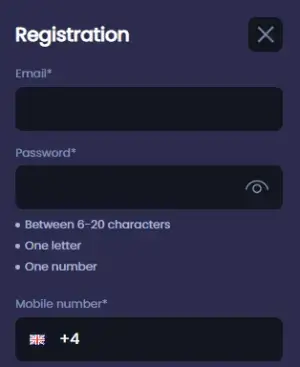 Betrino registration
