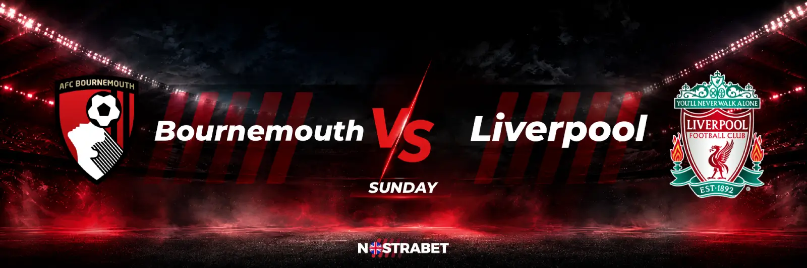 Bournemouth vs Liverpool Sunday