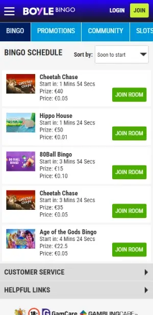 BoyleSports Bingo