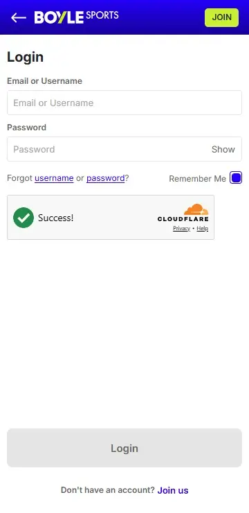 boylesports login
