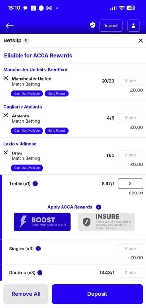 BoyleSports Place a Bet