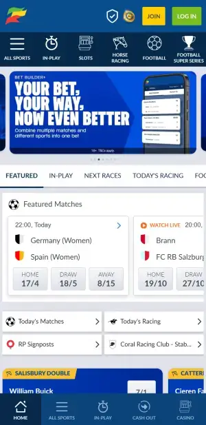 Coral homepage