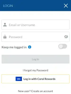 Coral login