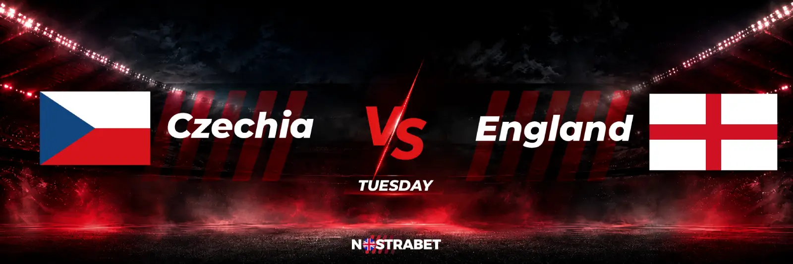 Czechia vs England Tuesday