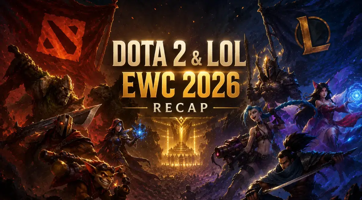 Dota 2 and LoL EWC 2026 recap featured image
