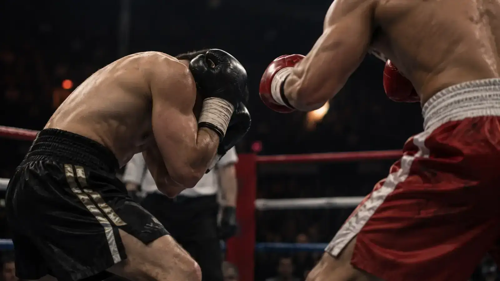 How fighters react when hurt