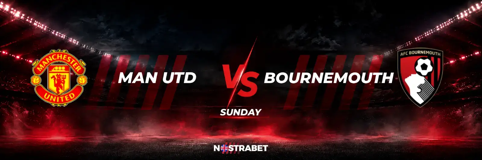 Man Utd vs Bournemouth Premier League Sunday