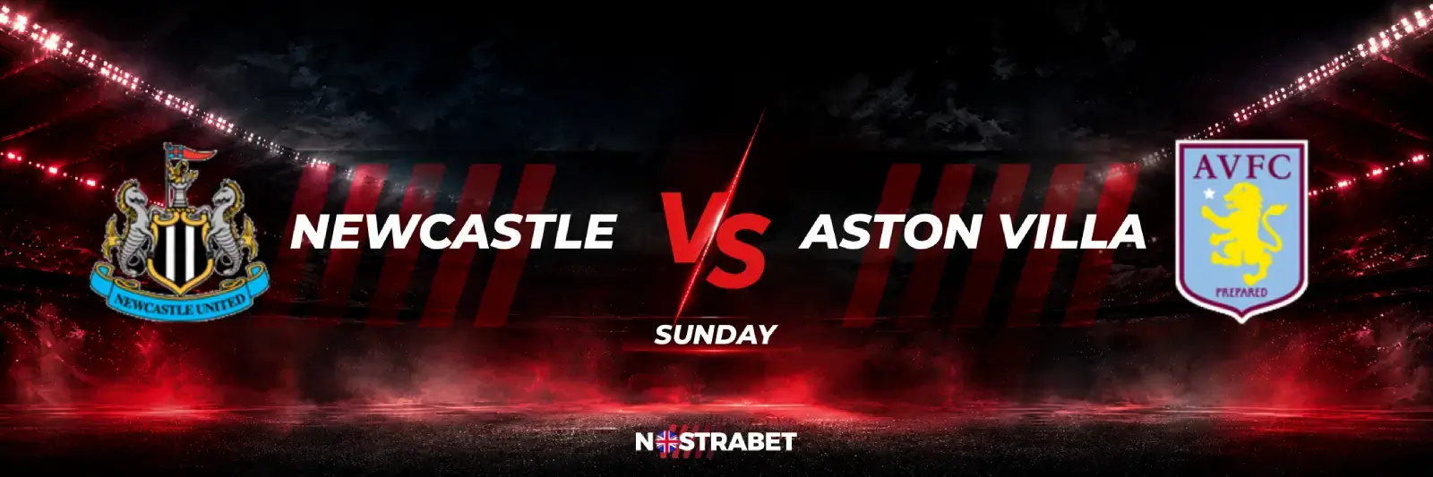 Newcastle vs Aston Villa Sunday Premier League