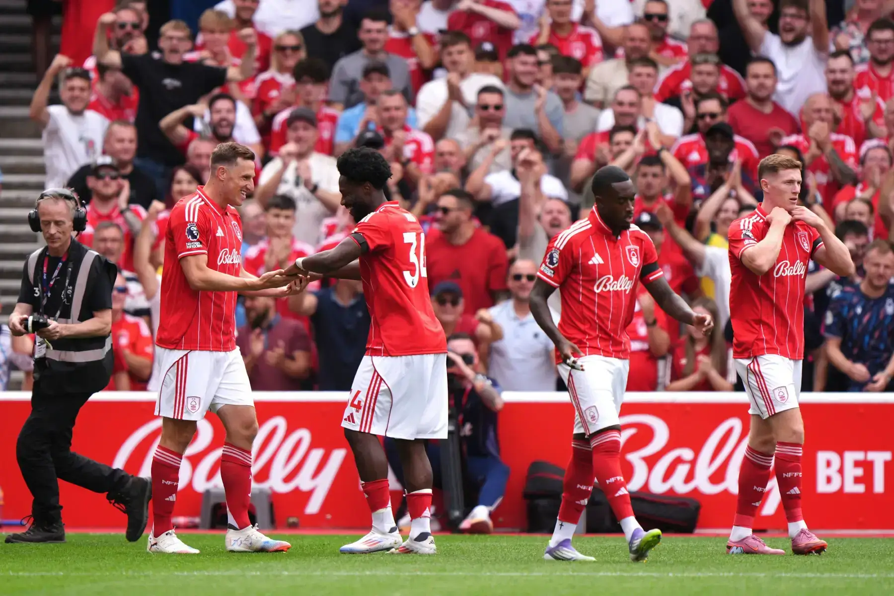 Nottingham Forest players