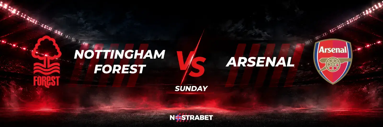 Nottingham vs Arsenal Sunday Premier League