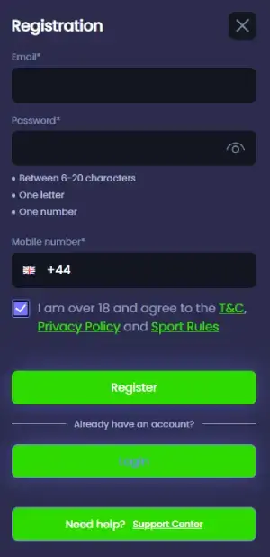 Spinzwin registration