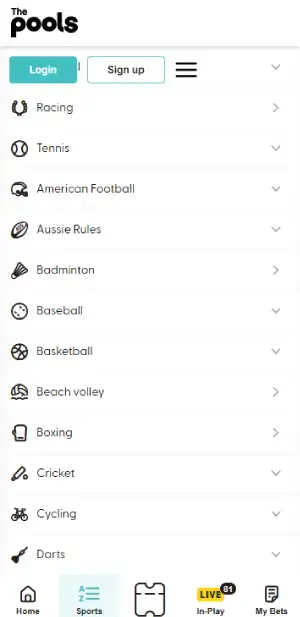 The Pools sportsbook
