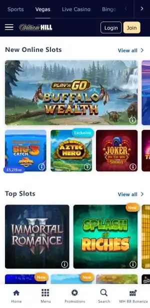 William Hill Casino Slot Games